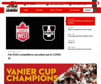 Godinos.com(University of Calgary Athletics) Screenshot