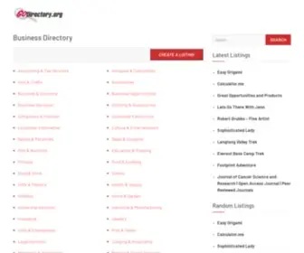 Godirectory.org(Business Directory) Screenshot