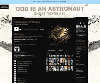 Godisanastronaut.com(GOD IS AN ASTRONAUT) Screenshot