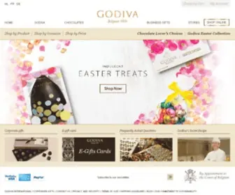 Godiva-Online-Store.eu(Godiva) Screenshot