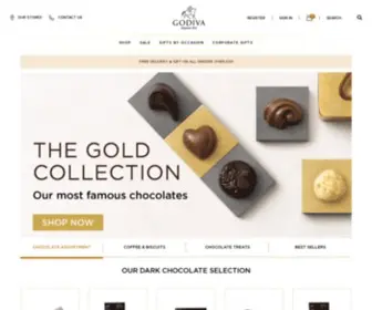 Godivachocolates.co.uk(Godiva UK) Screenshot