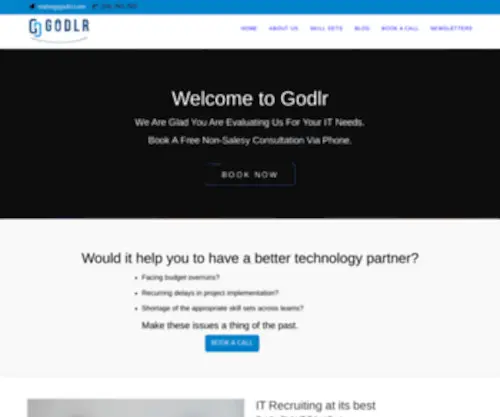 Godlr.com(Software Development) Screenshot