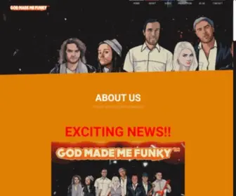 Godmademefunky.com(God Made Me Funky) Screenshot