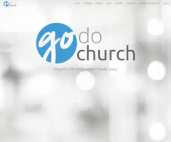 Gododata.com(GoDoChurch) Screenshot