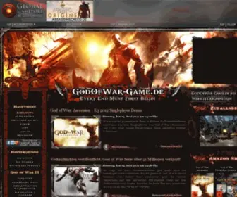 Godofwar-Game.de(Alles über God of War) Screenshot