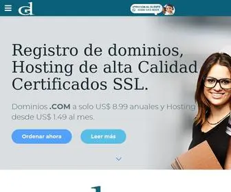 Godominios.com(Registro de dominios) Screenshot