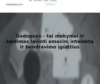 Godopoco.com(Pagrindinis) Screenshot