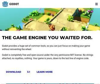 Godotengine.org(Godot Engine) Screenshot