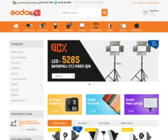 Godoxparaflas.com(Godox Türkiye Web Sitesi) Screenshot