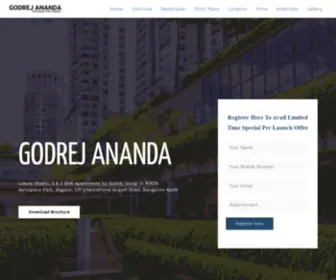 Godrej-Ananda.co(Godrej Ananda) Screenshot