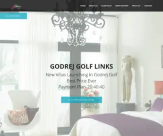 Godrej-Golflinks.co.in(Godrej Properties) Screenshot