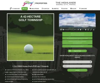 Godrej-Golfmeadows.com(1 BHK) Screenshot