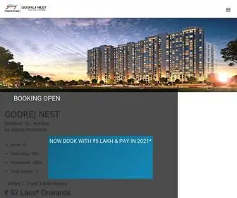 Godrej-Nest.com(Booking Open Godrej Nest at Kandivali (E)) Screenshot