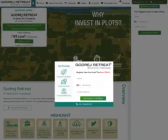 Godrej-Retreat.co(Godrej Retreat) Screenshot