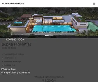 Godrej-Sector43-Noida.com(Godrej Properties) Screenshot