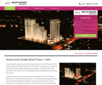 Godrej-Southestate.com(Godrej South Estate) Screenshot