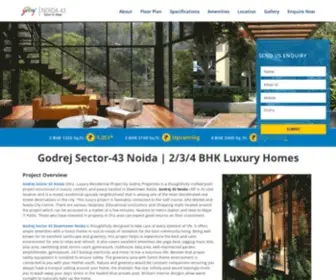 GodrejDowntown.com(Godrej Sector 43 Noida) Screenshot