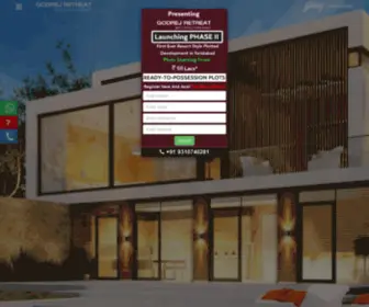 GodrejFaridabad.com(Godrej Retreat) Screenshot