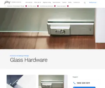 Godrejglasshardware.com(Glass Hardware) Screenshot