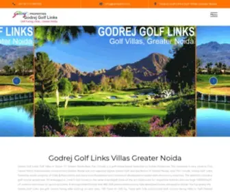 GodrejgolfVillas.in(Godrej Golf Villas @@@@ Godrej Golf Links Golf Villas at Greater Noida) Screenshot