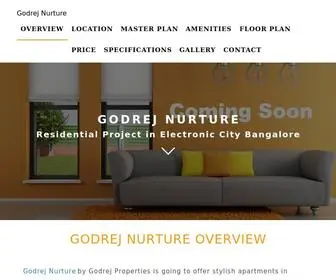 GodrejNurtureecity.org.in(Godrej Nurture Electronic City) Screenshot