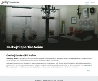 GodrejPropertiesnoida.co.in(Residential Properties in Noida) Screenshot