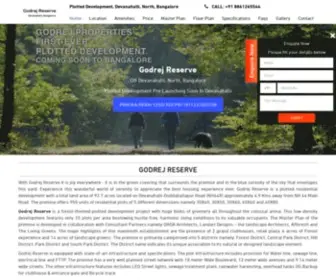 Godrejreserve.net.in(Godrej Reserve) Screenshot