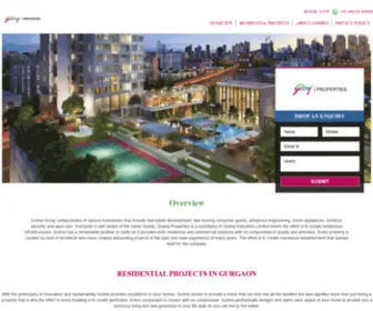 Godrejsales.com(Best Godrej property Sales in Gurgaon At Best Price) Screenshot