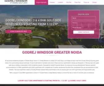 Godrejswindsor.co.in(Godrej Windsor Greater Noida) Screenshot