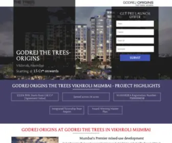 GodrejThetrees.org.in(GodrejThetrees) Screenshot