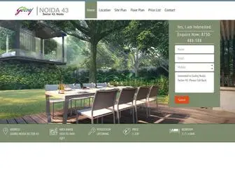 Godrejurbanforrest.com(Godrej Noida Sector) Screenshot