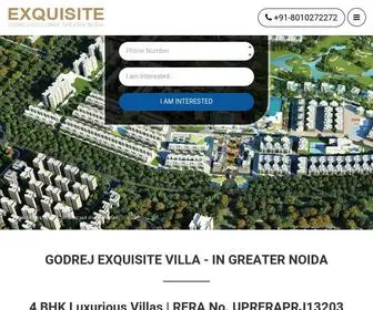 GodrejVilla.in(Godrej Exquisite Villas) Screenshot