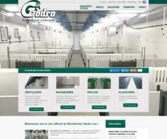 Godro.ca(Distribution Godro inc) Screenshot