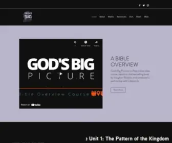 Godsbigpicture.co.uk(God's Big Picture) Screenshot