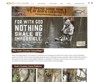 Godscountrycamouflage.com(Mysite) Screenshot