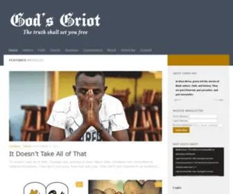 Godsgriot.com(My Blog) Screenshot