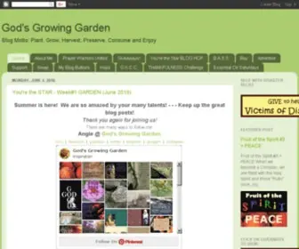 Godsgrowinggarden.com(God's Growing Garden) Screenshot