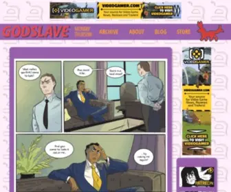 Godslavecomic.com(Godslavecomic) Screenshot