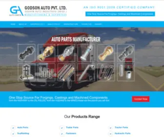 Godsonauto.co.in(GODSON AUTO PVT) Screenshot