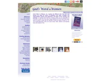 Godswordtowomen.org(God's Word To Women) Screenshot