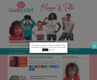 Godsygirl.com(Bloggin' about everything Christian Women want to talk about) Screenshot