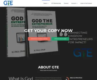 Godtheentrepreneur.com(Aligning Kingdom Business Principles In Your Life) Screenshot