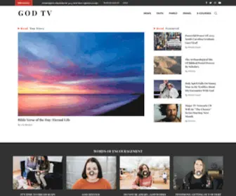 Godtv.com(Our passion) Screenshot