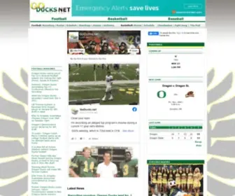 Goducks.net(Oregon Ducks Football) Screenshot