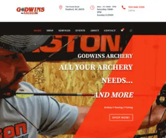 Godwinsarchery.com(Godwins Archery) Screenshot