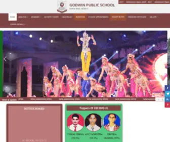 Godwinschool.com(Rohta Road) Screenshot