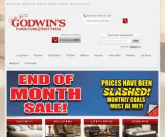 Godwinsfurniture.com(Shop Local In Mid) Screenshot