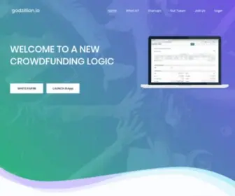 Godzillion.io(Ingeniería Financiera) Screenshot