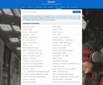 Goear.info(Descargar Musica MP3 Gratis en movil o PC) Screenshot