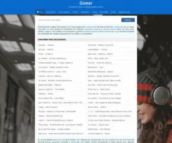 Goear.org(Goear) Screenshot